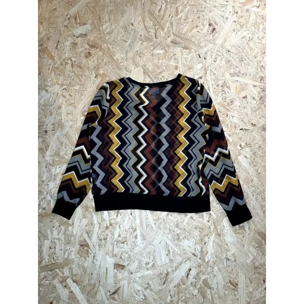 Missoni for Target 20th Anniversary Chevron Knit V-Neck Sweater Mens